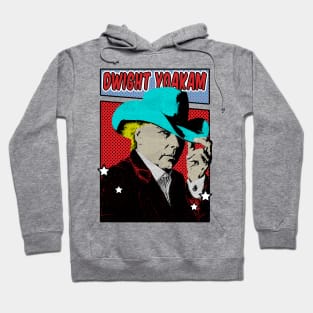 Dwight Yoakam Pop Art Comic Style Hoodie